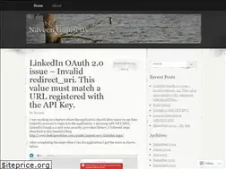 Sites similar to naveengopisetty.wordpress.com