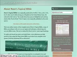 Sites similar to naves-topical-bible.com