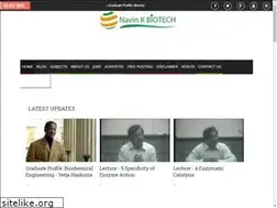 Sites similar to navinkbiotech.blogspot.com