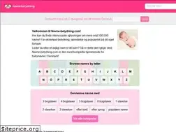 Sites similar to navne-betydning.com