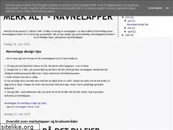 Sites similar to navnelapper.blogspot.com