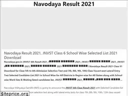 Sites similar to navodayaresult2019.com