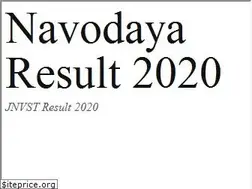 Sites similar to navodayaresults.in