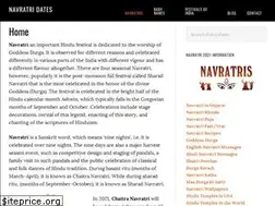 Sites similar to navratridates.com