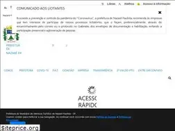 Sites similar to nazarepaulista.sp.gov.br