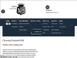 Sites similar to nazarethhall.com