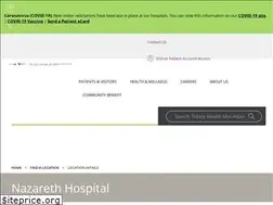 Sites similar to nazarethhospital.org