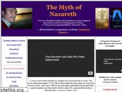 Sites similar to nazarethmyth.info
