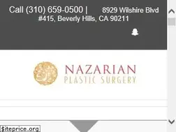 Sites similar to nazarianplasticsurgery.com