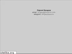 Sites similar to nazarov.com