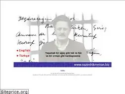 Sites similar to nazimhikmetran.biz