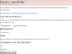 Sites similar to nazimjamil.com
