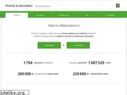 Sites similar to nazvoslovi.cz