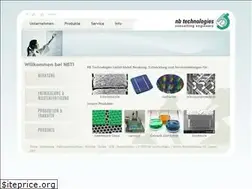 Sites similar to nb-technologies.de