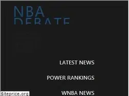Sites similar to nbadebate.com