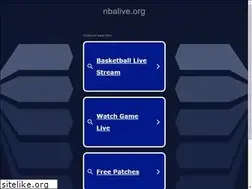 Sites similar to nbalive.org