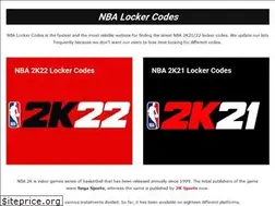 nbalockercodes.com
