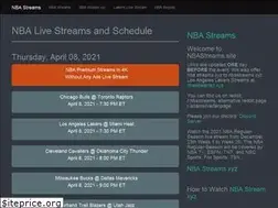 Sites similar to nbastreams.site
