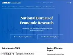 Sites similar to nber.org