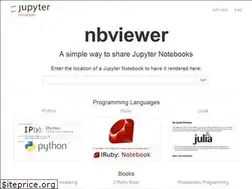 Sites similar to nbviewer.jupyter.org