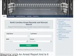 Sites similar to ncarrests.org