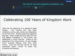 Sites similar to ncbaptistfoundation.org