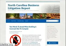 Sites similar to ncbusinesslitigationreport.com