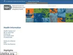 Sites similar to nccam.nih.gov