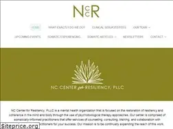 Sites similar to nccenterforresiliency.com