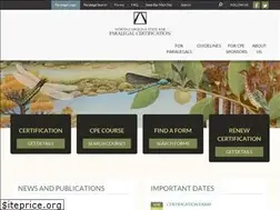 Sites similar to nccertifiedparalegal.gov