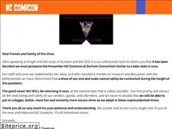 Sites similar to nccomicon.com