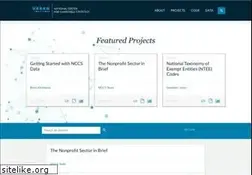 Sites similar to nccs.urban.org
