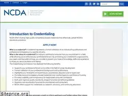 Sites similar to ncdacredentialing.org