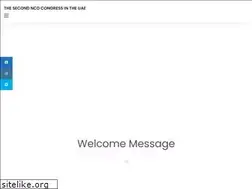 Sites similar to ncdcongressuae.ae