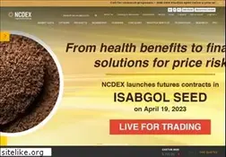 Sites similar to ncdex.com