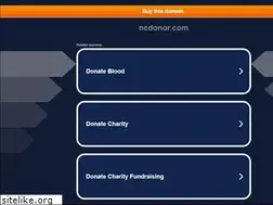 Sites similar to ncdonor.com