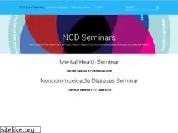 Sites similar to ncdseminar.org