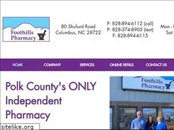 Sites similar to ncfoothillspharmacy.com
