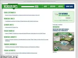 Sites similar to ncheadlines.com