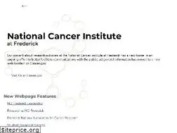 Sites similar to ncifrederick.cancer.gov