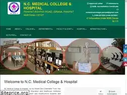Sites similar to ncmedicalcollege.com