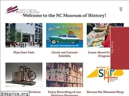 Sites similar to ncmuseumofhistory.org