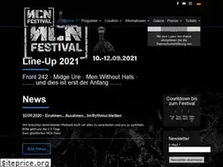 Sites similar to ncn-festival.de