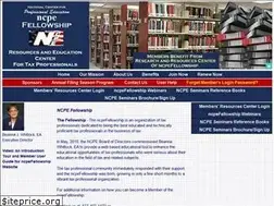Sites similar to ncpefellowship.com