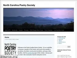 Sites similar to ncpoetrysociety.org