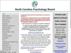 Sites similar to ncpsychologyboard.org