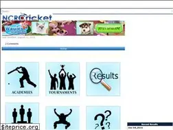 Sites similar to ncrcricket.com
