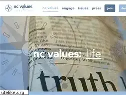 Sites similar to ncvalues.org
