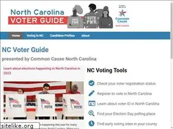 Sites similar to ncvoterguide.org