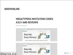 Sites similar to ndemonline.wordpress.com